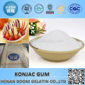 goma konjac de alta viscosidade goma de glucomanano / pó konjac para geleia